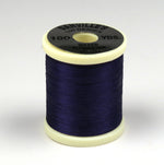 Bright orange 140 Denier Danville thread from Clouser's Fly Shop, shown on a spool for fly tying and fishing tackle.