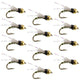 Beadhead Olive 3 Dollar Dip Serendipity Nymph - 1 Dozen Flies Size 16