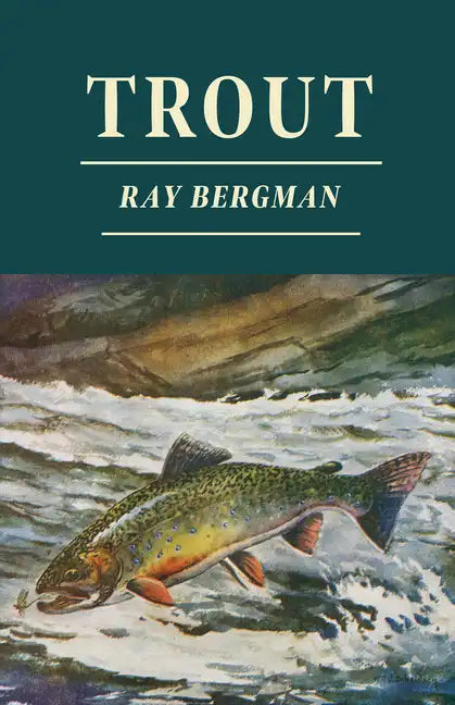 Paperback book titled "Trout" by Books by splitShops, featuring a nature-themed cover with an illustration of a trout fish.
