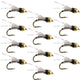 Beadhead Black 3 Dollar Dip Serendipity Nymph - 1 Dozen Flies Size 16