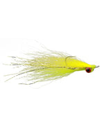 Clouser Deep Minnow fly from Clouser's Fly Shop, big game size 1/0-3/0, featuring a realistic baitfish design for saltwater fishing.