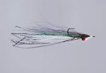 Clouser Deep Minnow fly from Clouser's Fly Shop in big game sizes 1/0-3/0, featuring a realistic minnow design for fishing.