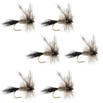 Set of six Adams Irresistible Classic Dry Flies for trout fishing, size 10, from The Fly Fishing Place.