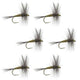 Barbless Blue Winged Olive BWO Trout Dry Fly - Flies Size 14