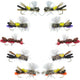 Basics Collection - Parachute Chernobyl Ant Assortment - 10 Flies Size 10