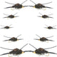 Basics Collection - Kaufmann's Tungsten Black Stonefly Kit 10 Flies #4-12