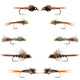 Basics Collection - Flash Back Tungsten Bead Head Nymphs 10 Flies  #10-16