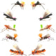Basics Collection - Foam Hoppers Assortment #2 - 10 Flies - Hook Size 10