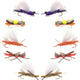 Basics Collection - Chernobyl Ant Hopper Fly Assortment - 10 Flies Size 10
