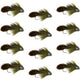 Big Eye Olive Sculpin Streamer Flies - 1 Dozen  - Hook Size 2