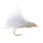 CDC Baetis Emerger BWO wet fly for trout fishing, hook size 16, featuring blue-winged olive pattern by The Fly Fishing Place.