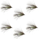 Carey Special Soft Hackle Grouse and Olive Wet Fly - 6 Flies Hook Size 10