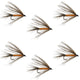 Carey Special Soft Hackle Grouse and Orange Wet Fly - 6 Flies Hook Size 10