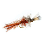 Six Callibaetis Cripple Mayfly dry flies with size 16 hooks for trout fishing, featuring detailed fly patterns by The Fly Fishing Place.