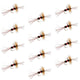 Royal Wulff Cripple Mayfly - Caddis Emerger - 1 Dozen Flies Hook Size 16