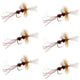 Royal Wulff Cripple Mayfly - Caddis Emerger - 6 Flies Hook Size 20