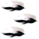 Dolly Llama Stinger Streamer Flies - 3 Black and White - Size 4