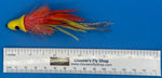 Clouser EZ Diver fishing lure by Clouser's Fly Shop, showcasing its colorful design and streamlined shape for angling.