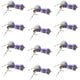 Fat Albert Purple Foam Body Grasshopper Fly - 1 Dozen Flies Hook Size 10