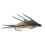 Assorted size 10 Nymph flies from the Basics Collection by The Fly Fishing Place, featuring double bead nymphs for fishing.
