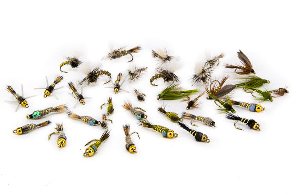 Hare's Ear Assortment--36 Flies #28