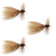 3 Pack Hornberg Special Streamer or Dry Fly - Hook Size 8