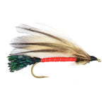 Set of 12 Light Spruce Classic Streamer Flies for trout fishing, hook size 4, by The Fly Fishing Place.