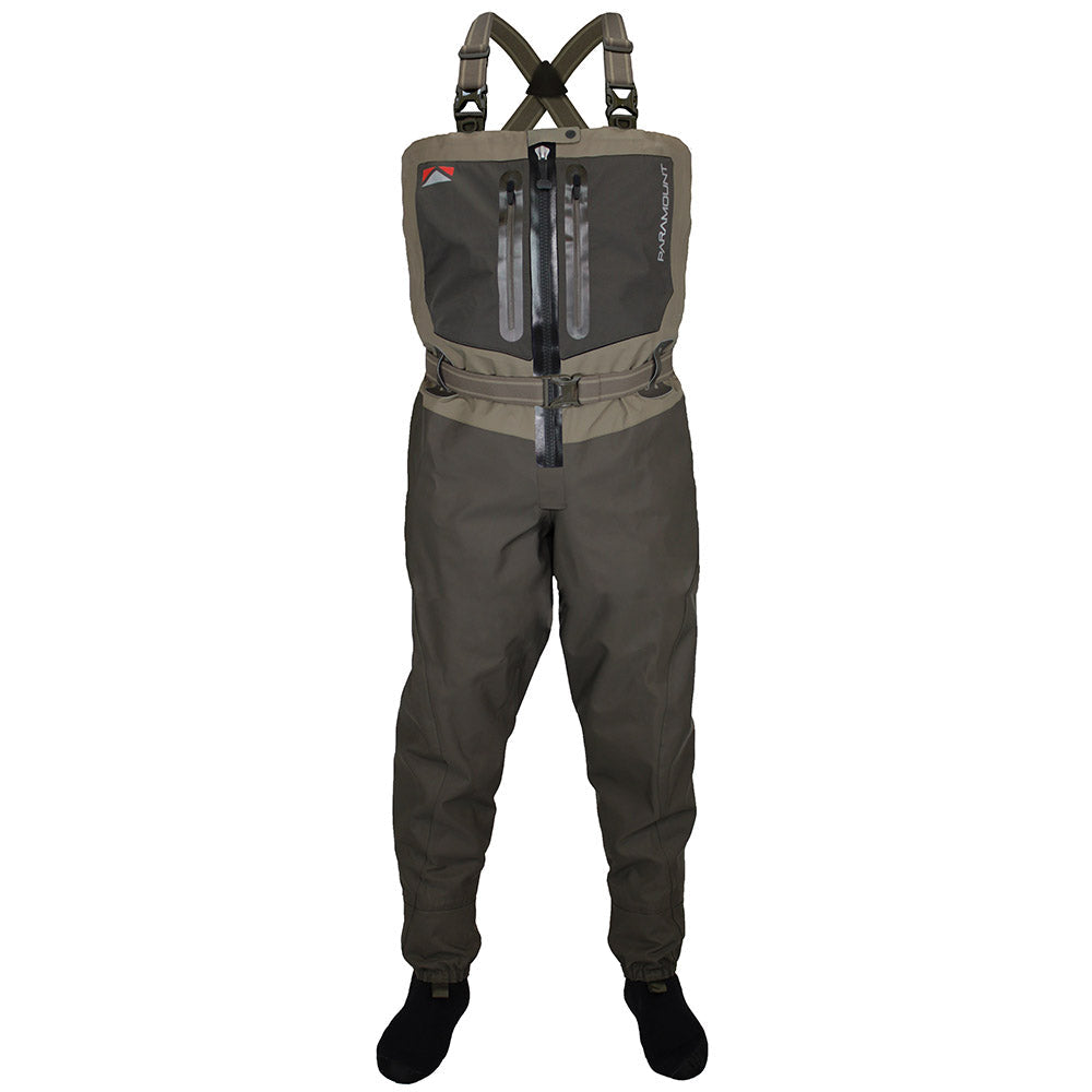 Wet suit with suspenders on a white background