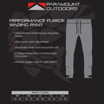 Whetstone Performance Fleece Wading Jogger