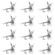 Mosquito Classic Trout Dry Fly Fishing Flies - 1 Dozen Size 16