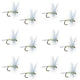 Pale Morning Dun PMD Classic Dry Fly - 1 Dozen Flies Hook Size 16