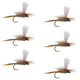 Hares Ear Parachute Classic Dry Fly - 6 Flies Hook Size 10