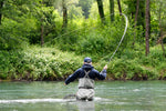 Adams Classic Dry Fly set with six size 18 trout dry flies, showcasing realistic fly patterns for fishing.