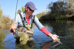 Six Adams Classic Dry Fly trout flies with hook size 18, designed for fishing in freshwater streams and rivers.