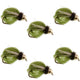 Bead Head LaFontaine Olive Deep Sparkle Caddis Pupa - 6 Flies Hook Size 18