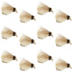 Bead Head LaFontaine Tan Deep Sparkle Caddis Pupa - 12Flies Size 16