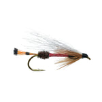 Set of four Royal Coachman Bucktail Classic Streamer Flies for trout fishing, hook size 4, by The Fly Fishing Place.