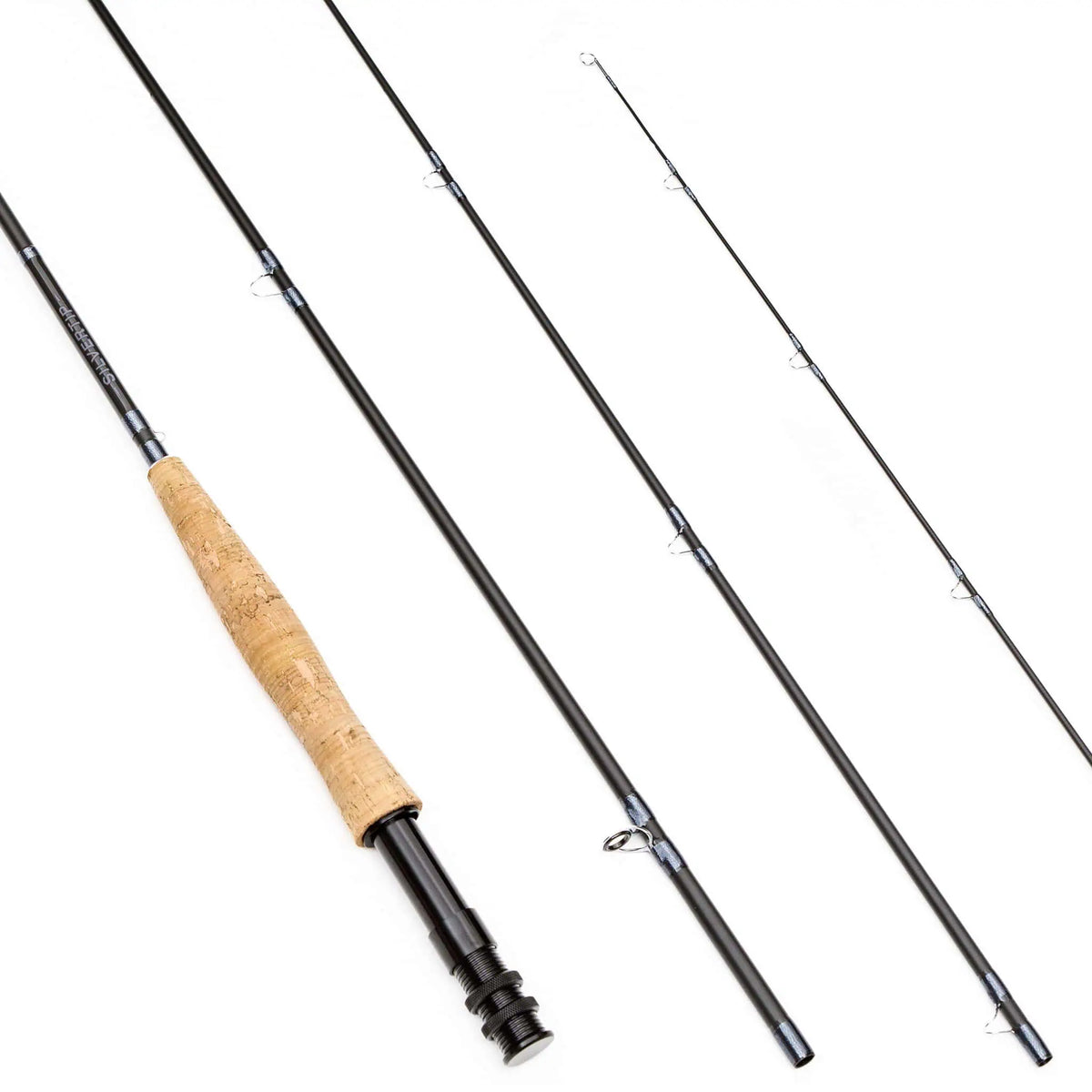 Silvertip 7-foot, 4-weight fly rod by Jackson Hole Fly Company with rod case, ready for freshwater fly fishing adventures.