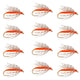 Soft Hackle Partridge and Orange Fly Fishing Wet Flies -1 Dozen  Flies Hook Size 16