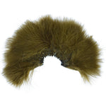 Select Strung Long Spey Marabou feathers in white, dark brown, sculpin, olive, and black for fly tying from The Fly Fishing Place.