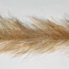 Close-up of Clouser's Fly Shop Translucy Brush Combo with brown articulated mullet brush for fishing or crafting.