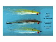 Clouser's Triple Threat Series fishing flies set, featuring three colorful, high-quality streamer flies for freshwater and saltwater fishing.