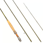 Yellowstone II fly fishing rod by Jackson Hole Fly Company, showcasing the rod in its packaging with reel seat and rod guides visible.
