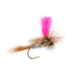 Eastern Trout Fly Assortment featuring pink parachute Adams flies for trout fishing from The Fly Fishing Place.