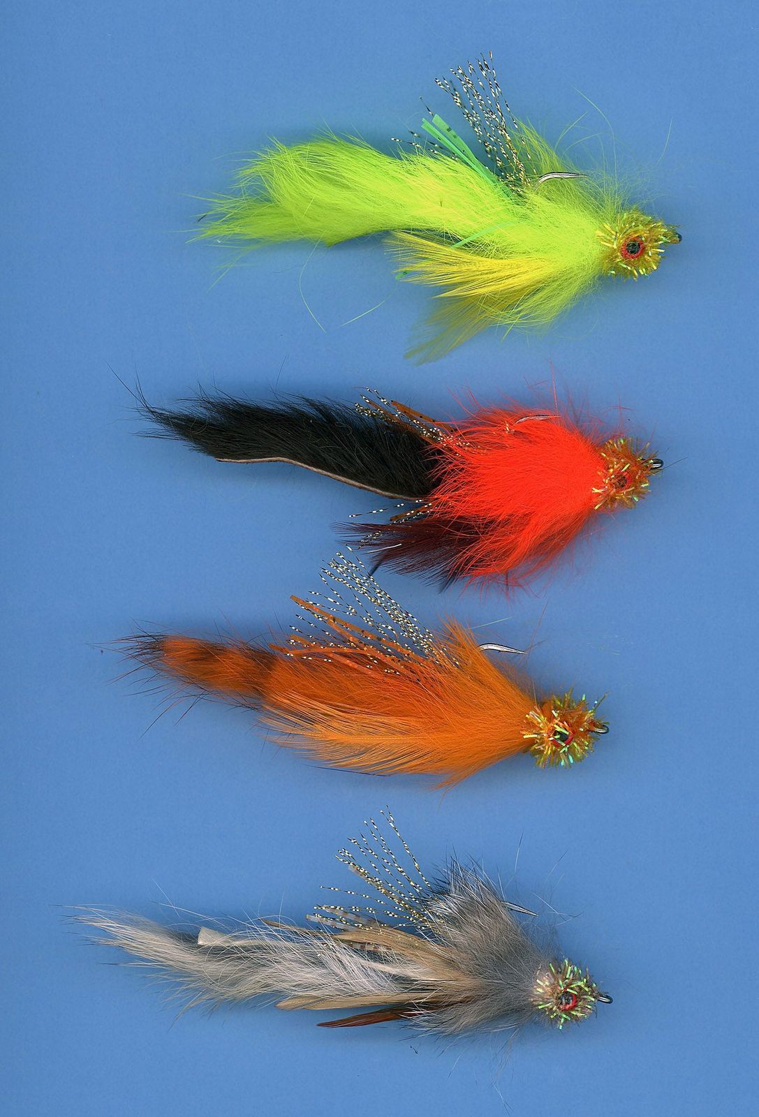 Clouser's JP Bunny Crustacean fly fishing lure with bunny fur and crustacean-inspired design, ideal for freshwater and saltwa