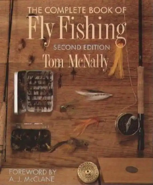 The Complete Book of Fly Fishing paperback book by Books by splitShops showing a cover with fishing imagery and title text.