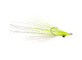 Clouser Deep Minnow fishing fly tied by Bob Clouser with autographed card, featuring traditional colors and detailed craftsmanship.