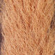 Clouser's Fly Shop calf tail fly tying material showing soft brown and white calf hair for fishing lures.