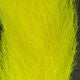Close-up of Clouser's Fly Shop calf tail fly tying material in natural brown, showing soft, dense hair for fishing lures.