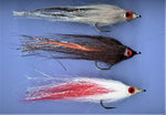 Clouser's Fly Shop Crafty Baitfish Fly for fishing, featuring realistic baitfish design on a hook, suitable for freshwater or saltwater.